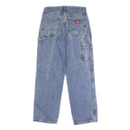 DICKIES Mens Blue Regular Fit Straight Leg Denim W30 L30 Workwear Jeans