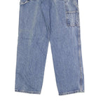 DICKIES Mens Blue Regular Fit Straight Leg Denim W30 L30 Workwear Jeans