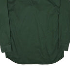 TEXX Mens Green Shirt L Cotton Blend Button-Down Long Sleeve Casual Workwear