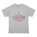 CHAMPION Mens Grey Indiana Baseball T-Shirt M Short Sleeve Crew Neck Cotton