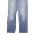 LEVI'S Mens Regular Fit Blue Denim Jeans W30 L30 Button Closure Classic Straight