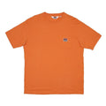 BEN DAVIS Mens Orange Pocket T-Shirt XL Short Sleeve Crew Neck Cotton