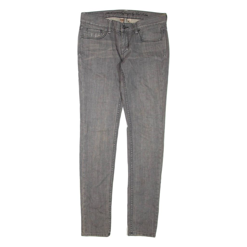 TED BAKER Womens Jeans Grey Regular Skinny W30 L33