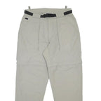 THE NORTH FACE Mens Nylon Beige Relaxed Straight Trousers W32 L31 Outdoor Casual