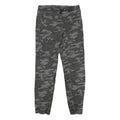 DOWNLOAD Mens Cotton Blend Slim Camouflage Drawstring Trousers W26 L26 Casual