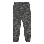 DOWNLOAD Mens Cotton Blend Slim Camouflage Drawstring Trousers W26 L26 Casual