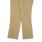 CARHARTT Womens Cotton Blend Beige Regular Fit Straight Trousers W32 L30