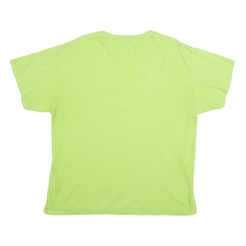 MAJESTIC Mens Green Seattle Seahawks Graphic T-Shirt L Short Sleeve Crew Neck