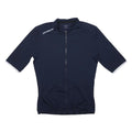 SPEXCEL Womens Navy & White Modern T-Shirt L Short Sleeve Crew Neck Performance