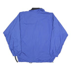 LOFFLER Mens Blue & Black Sports Jacket XL Polyester Blend Zip Up Casual