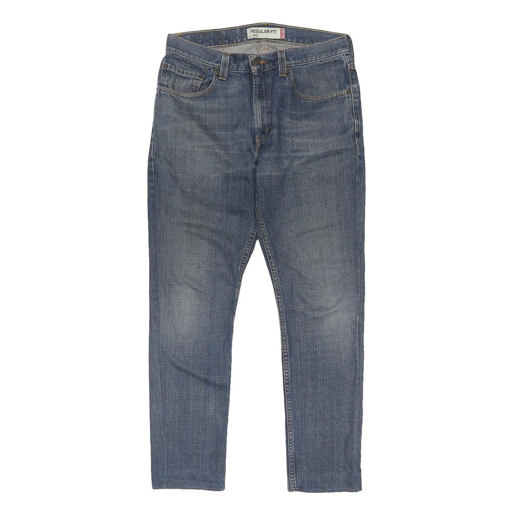 LEVI'S 550 Straight Mens Jeans Blue Regular Straight Denim Medium W32 L30