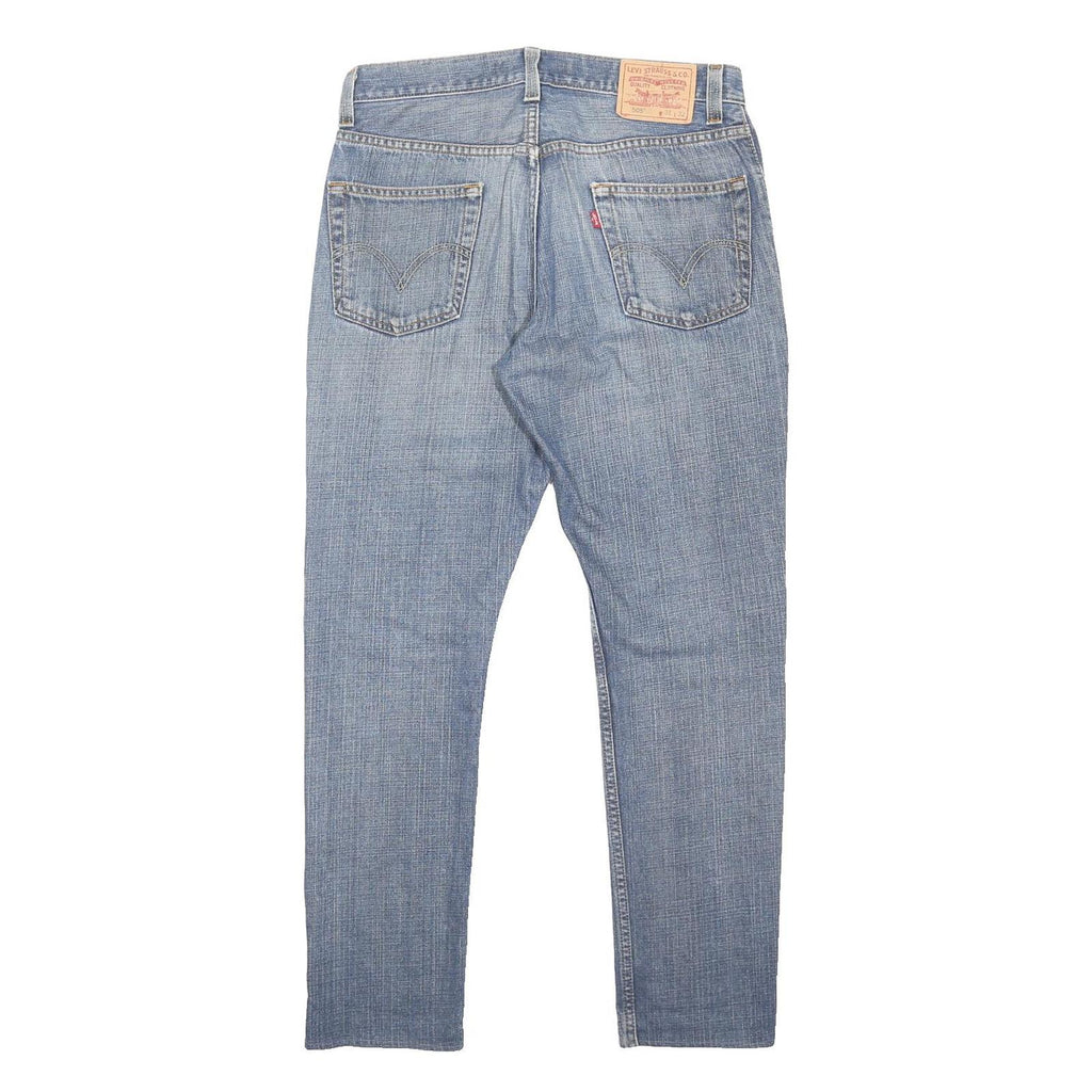 LEVI'S 550 Straight Mens Jeans Blue Regular Straight Denim Medium W32 L30