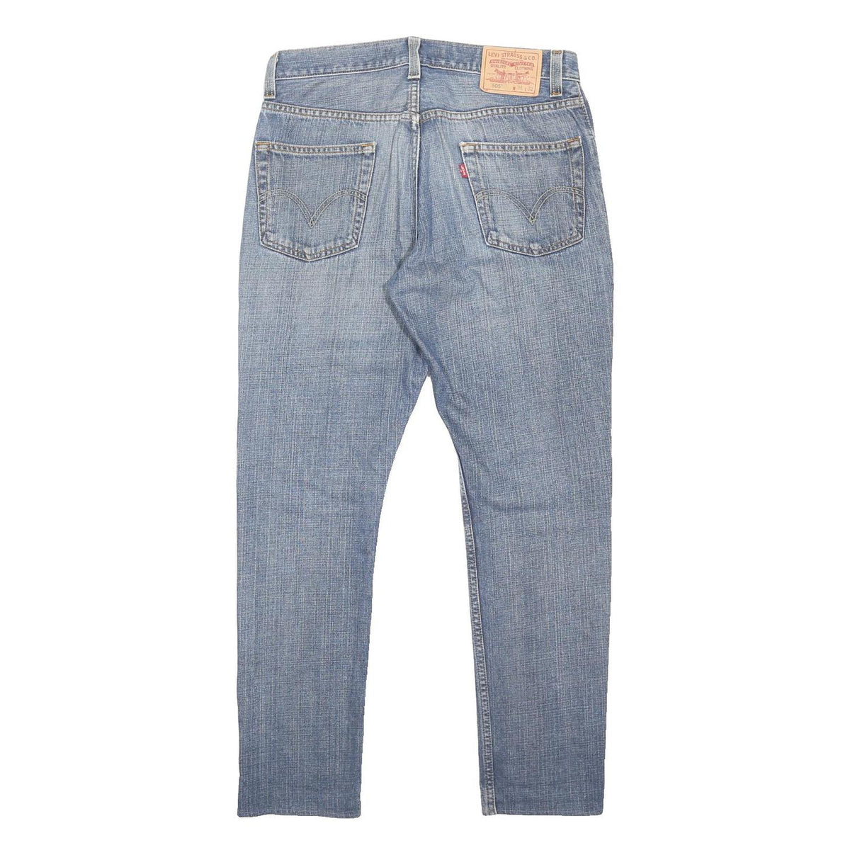 LEVI'S 550 Straight Mens Jeans Blue Regular Straight Denim Medium W32 L30
