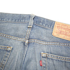 LEVI'S 550 Straight Mens Jeans Blue Regular Straight Denim Medium W32 L30