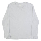 JACK WILLS Mens T-Shirt Grey Long Sleeve L