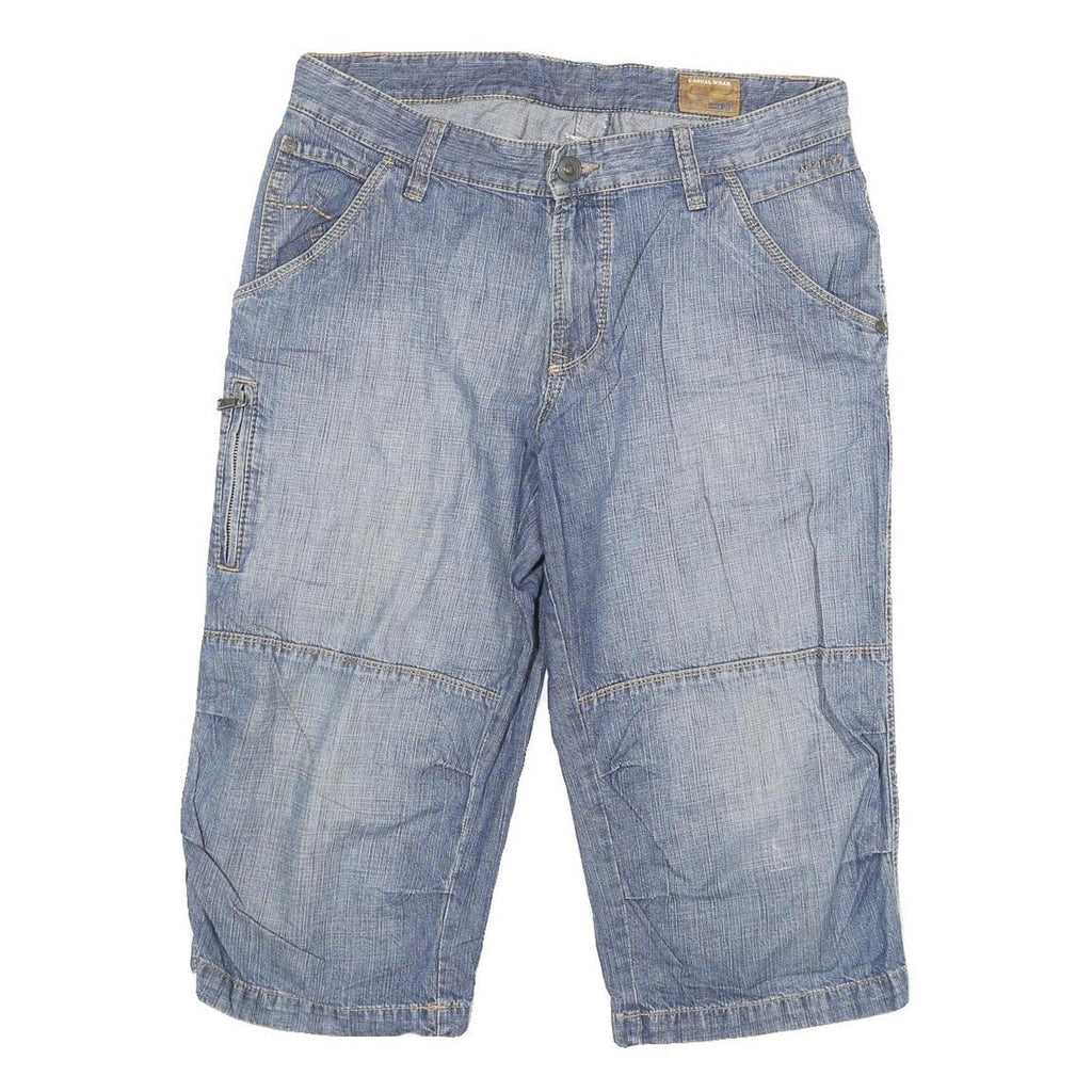CASUAL WEAR Mens Light Blue Denim Casual Shorts L W32 Cotton Blend Comfortable