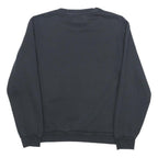 PUMA Mens Black Cotton Blend Crew Neck Sweatshirt S Casual Sports
