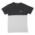 VANS Mens Black & Grey Modern T-Shirt S Short Sleeve Crew Neck Cotton Blend