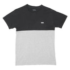 VANS Mens Black & Grey Modern T-Shirt S Short Sleeve Crew Neck Cotton Blend