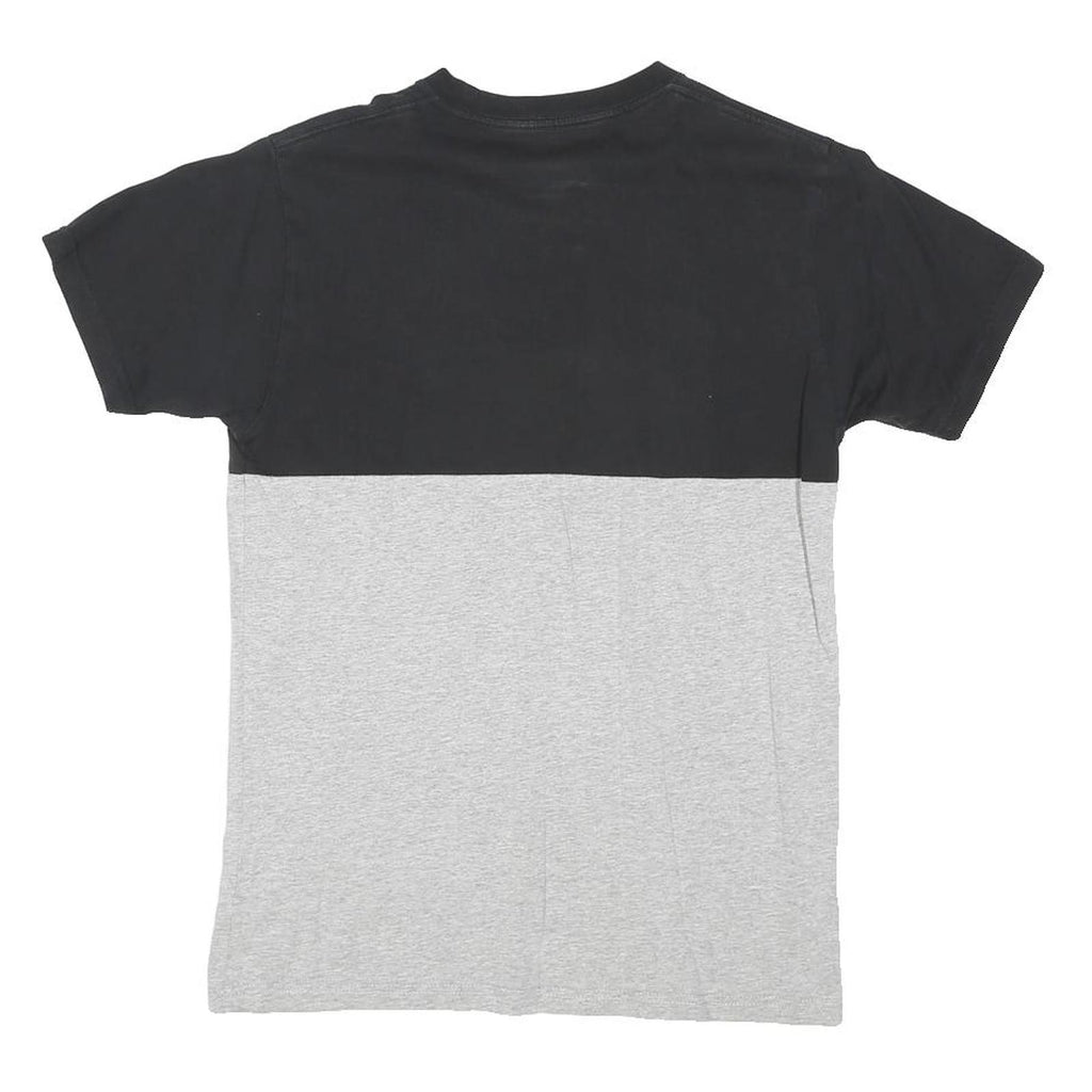 VANS Mens Black & Grey Modern T-Shirt S Short Sleeve Crew Neck Cotton Blend