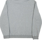 PUMA Mens Grey Pullover Hoodie S Cotton Blend Logo Print Casual Sweatshirt