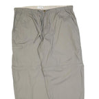 CANDA Mens Cotton Blend Beige Relaxed Trousers W40 L32 Casual Utility