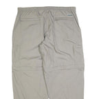 CANDA Mens Cotton Blend Beige Relaxed Trousers W40 L32 Casual Utility