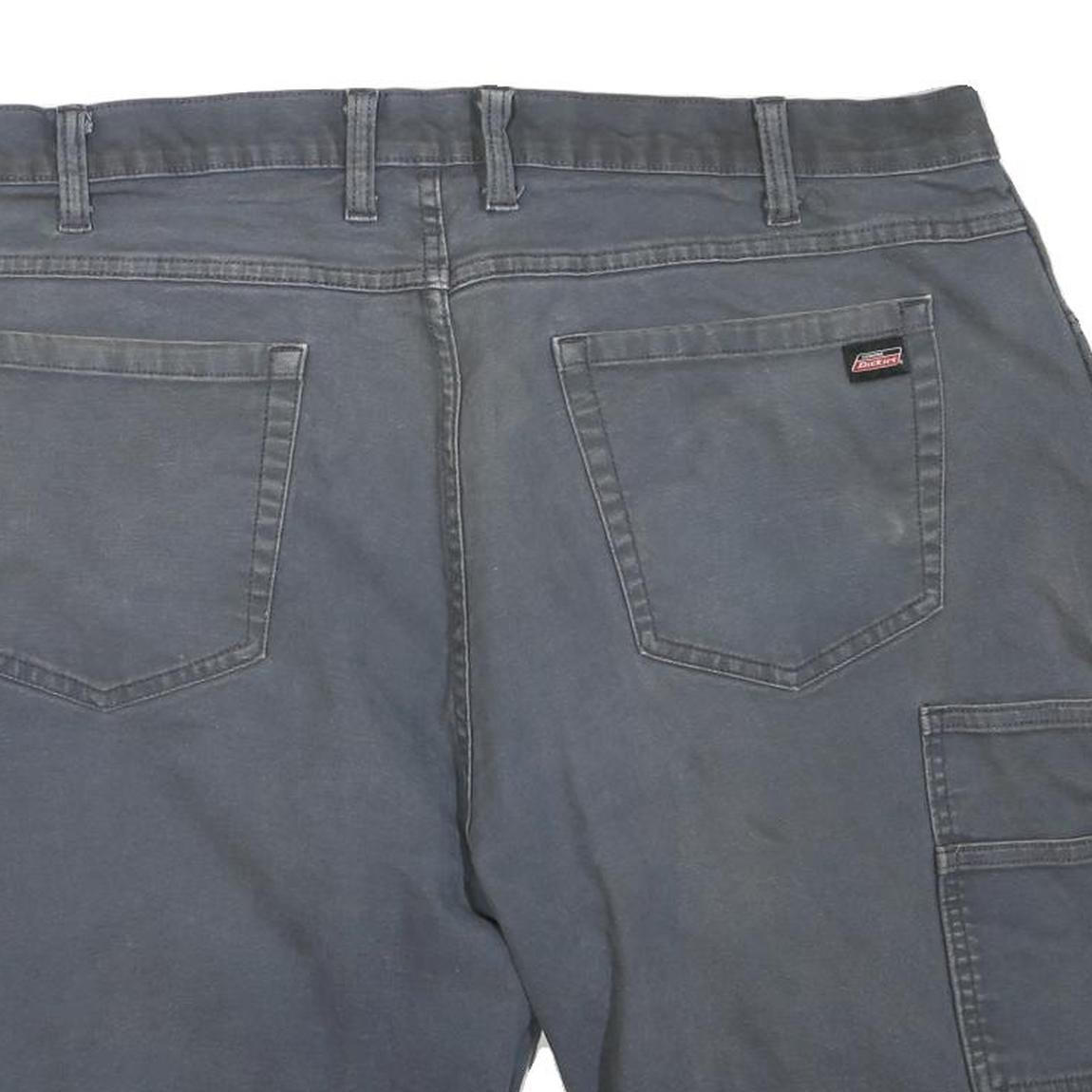 DICKIES Mens Shorts Blue Casual Cotton Blend L W36 Workwear Durable