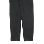 LEVI'S 504 Mens Jeans Black Regular Straight Denim Medium W36 L34 Classic Zip