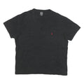 POLO RALPH LAUREN Mens Black Pocket T-Shirt L Short Sleeve Crew Neck Classic