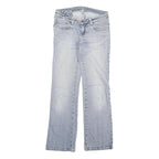 DICKIES Womens Regular Fit Light Blue Denim Regular Leg Jeans W28 L30