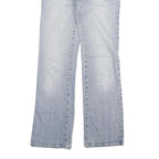 DICKIES Womens Regular Fit Light Blue Denim Regular Leg Jeans W28 L30