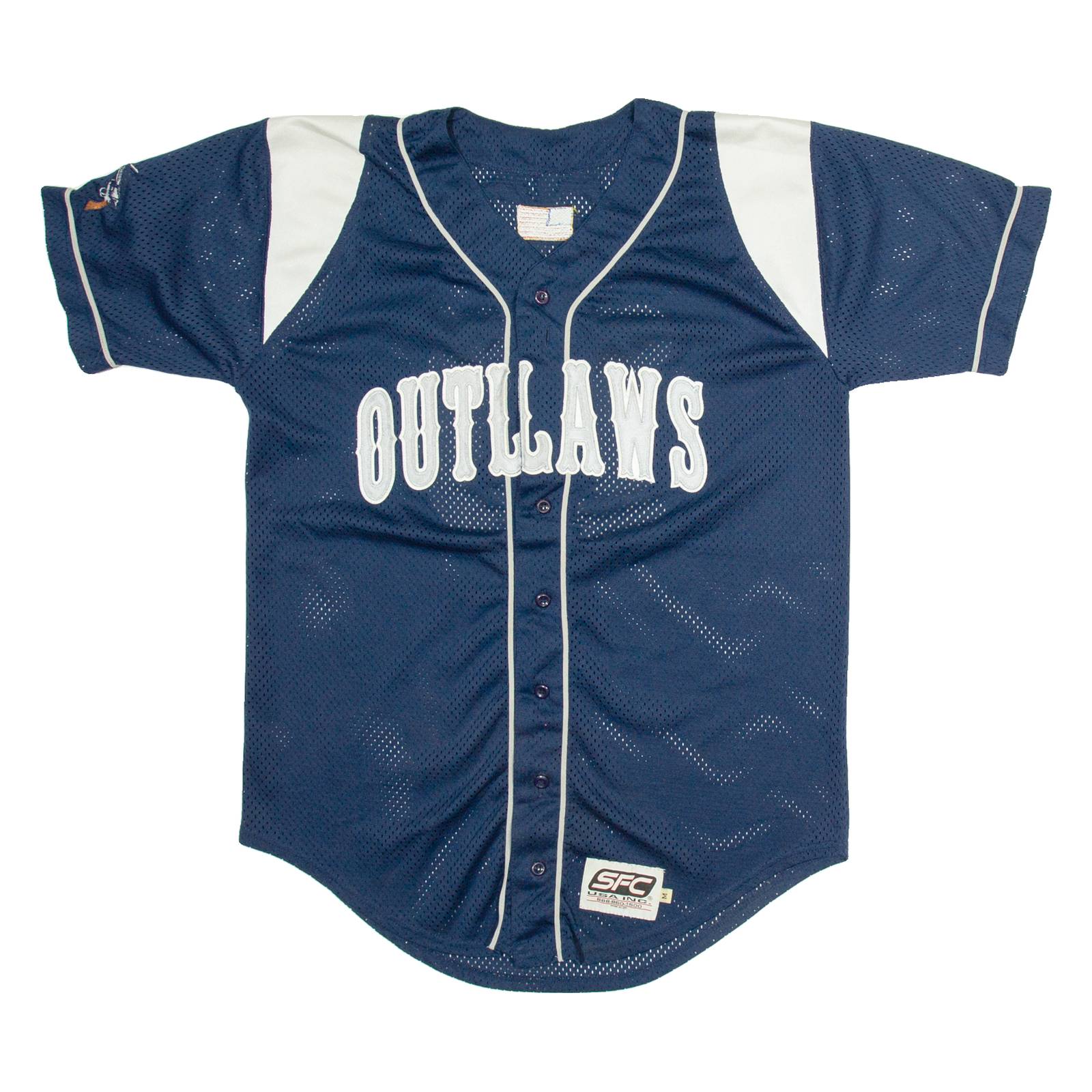 SFC Outalws Mens Jersey Blue USA V-Neck M