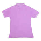 LACOSTE Mens Polo Shirt Pink XS