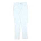 LEVI'S 721 Womens Slim Jeans Denim Light W27 L28 Slim Fit Zip Closure