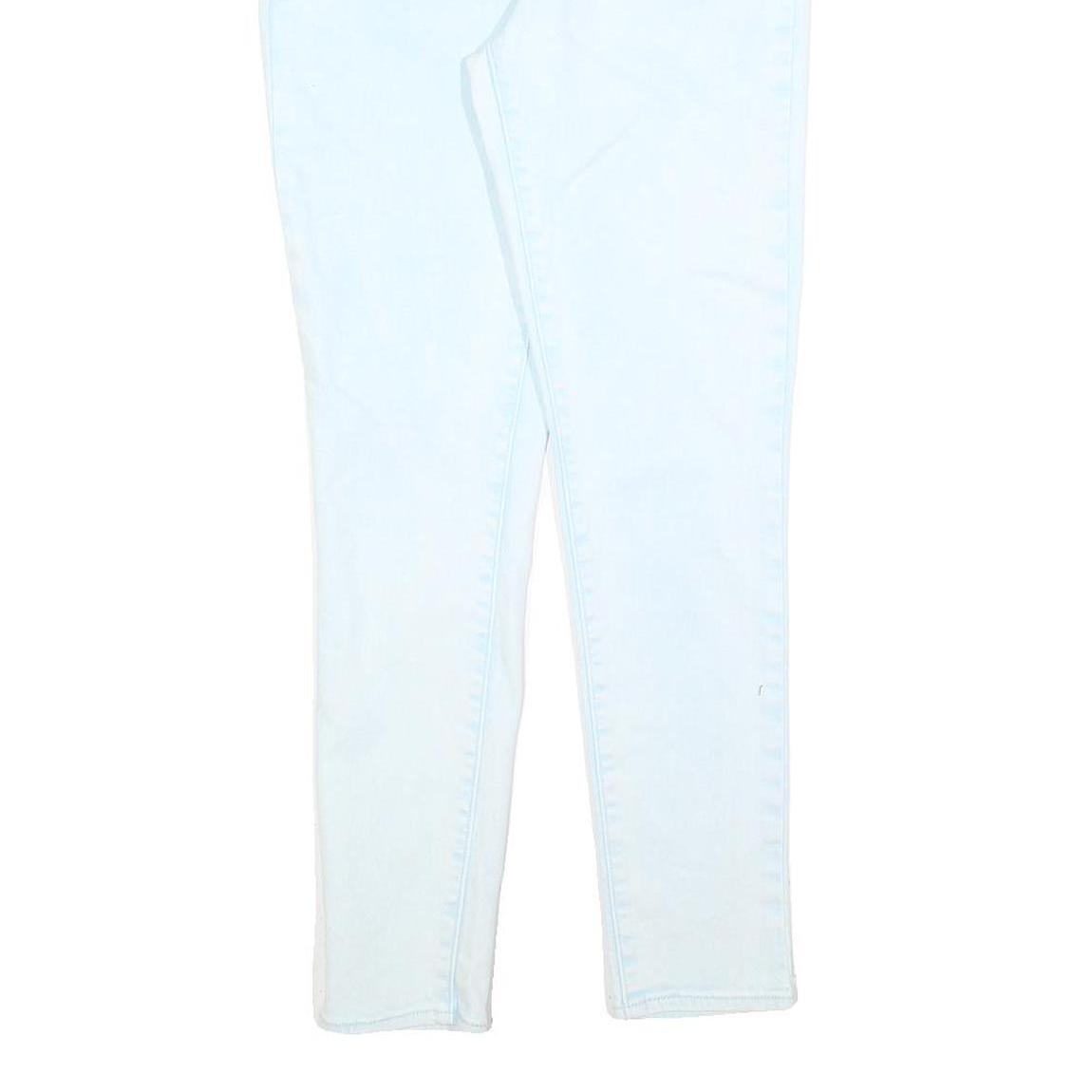 LEVI'S 721 Womens Slim Jeans Denim Light W27 L28 Slim Fit Zip Closure