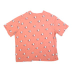 CHAMPION Womens Coral Pink Graphic T-Shirt 3XL Short Sleeve Crew Neck Cotton