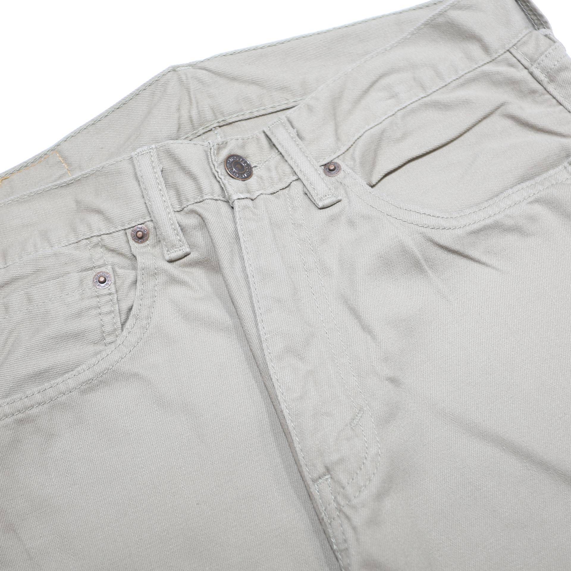 LEVI'S Mens Cotton Beige Regular Straight Trousers W31 L34 Classic Zip Fly