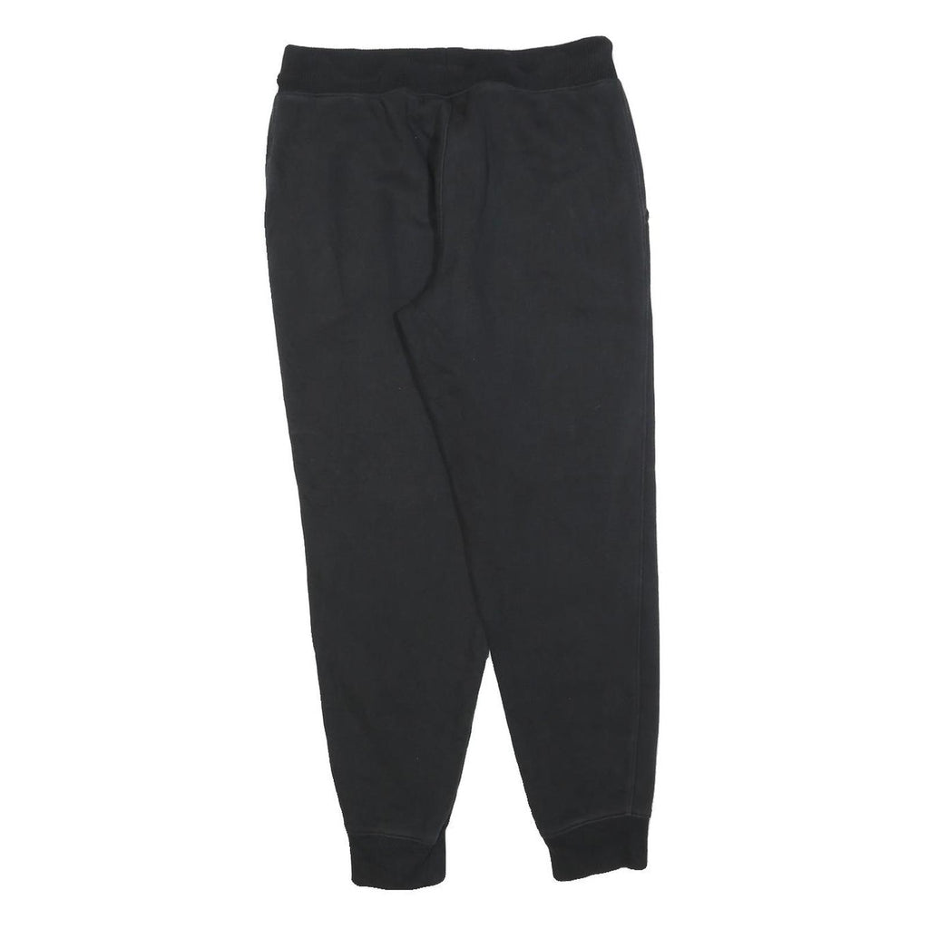 FILA Mens Joggers Black Slim Tapered S W28 L26 Cotton Blend Logo Casual