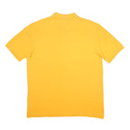 KAPPA Mens Yellow Polo Shirt XL Cotton Blend Short Sleeve Basic Casual
