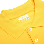 KAPPA Mens Yellow Polo Shirt XL Cotton Blend Short Sleeve Basic Casual