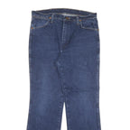 WRANGLER Womens Regular Fit Straight Blue Denim Jeans W32 L29 Zip Cotton Blend