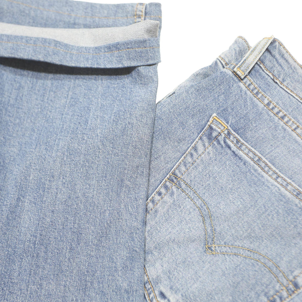 LEVI'S 514 Classic Mens Jeans Blue Regular Straight Denim Medium W38 L24
