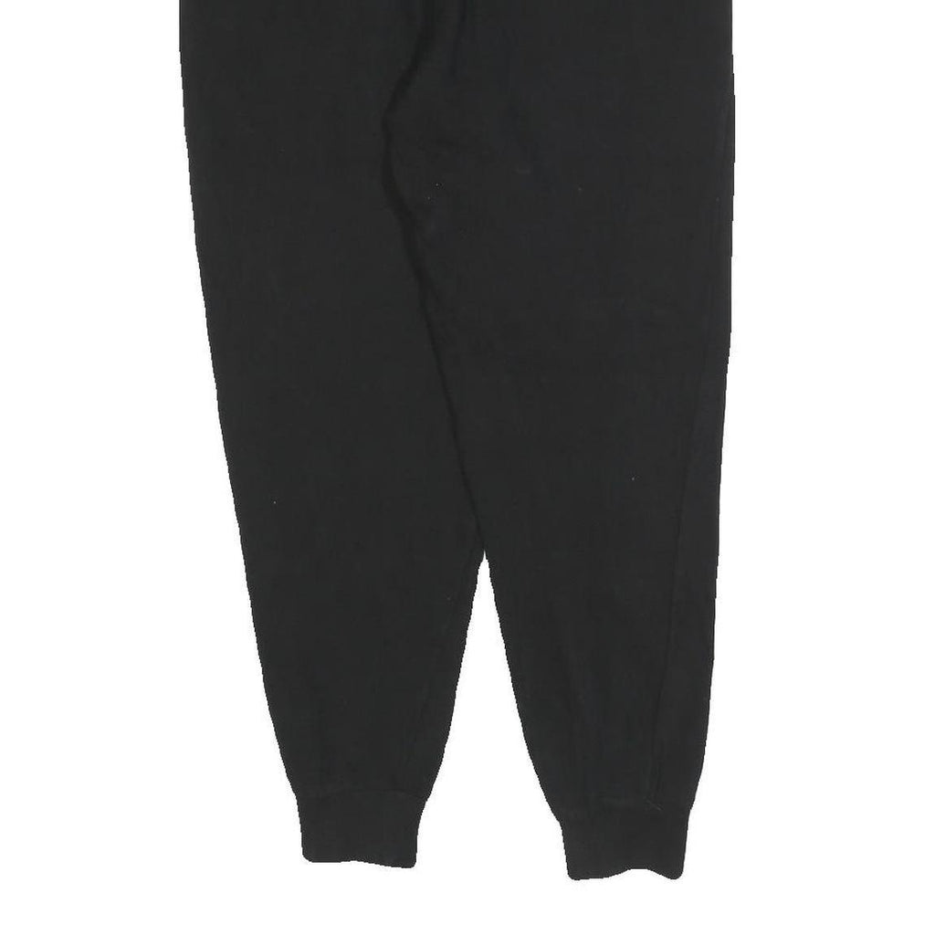 FILA Womens Joggers Black S W28 L27 Cotton Blend Slim Tapered Fit Sweatpants