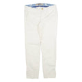 GUESS Womens Trousers White Slim Straight W28 L28