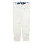 GUESS Womens Trousers White Slim Straight W28 L28