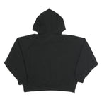 KARL KANI Womens Black Hoodie XS Cotton Blend Pullover Signature Print