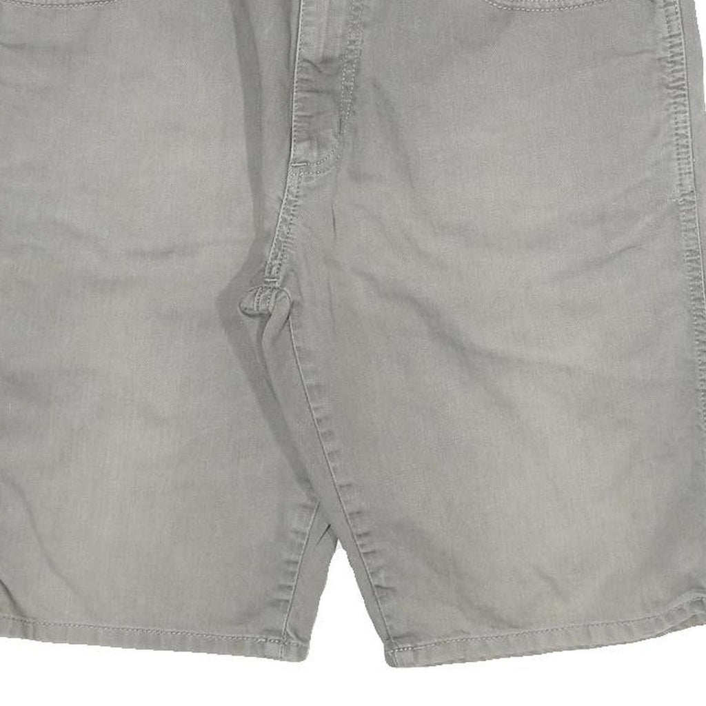 CARHARTT Mens Shorts Grey Casual L W32 Cotton Blend Durable Workwear