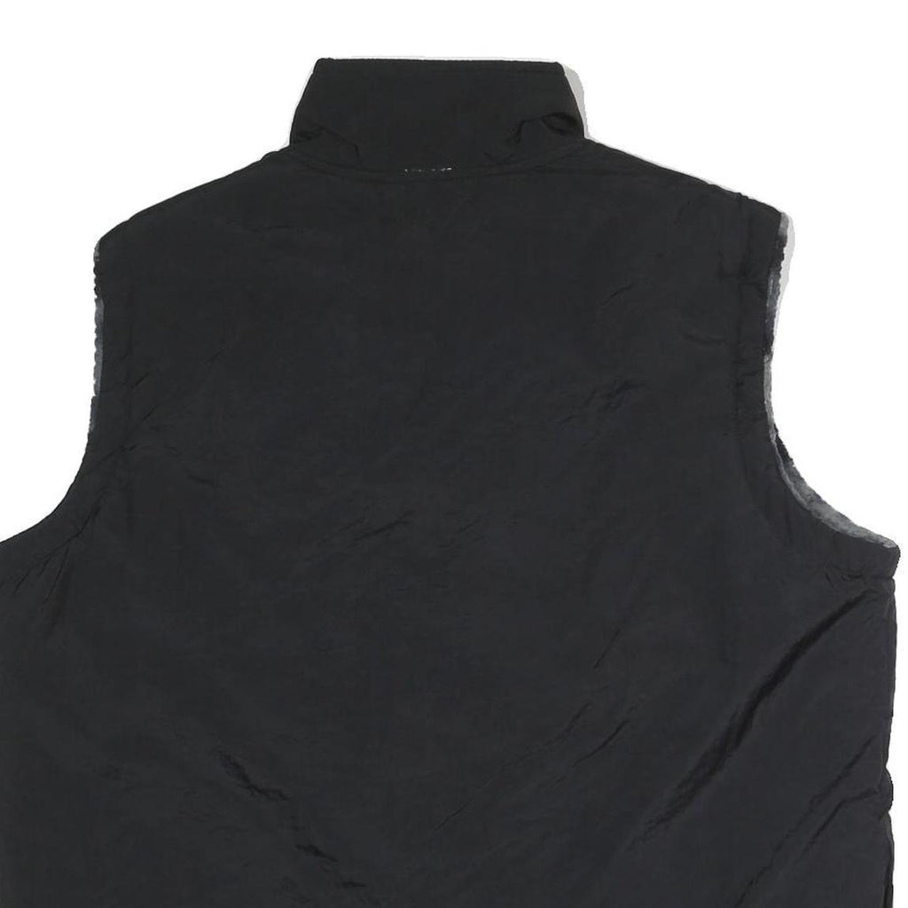 CHAMPION Mens Black Reversible Zip Jacket XL Polyester Plain Lightweight