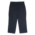 DICKIES Mens Polyester Blend Navy Regular Straight Trousers W36 L30 Workwear Zip